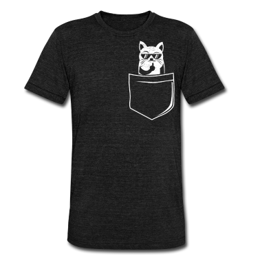 Katzen T-Shirt - Katze Mittelfinger Katzenhalter