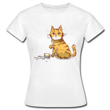 Katzen T-Shirt - Lustige Katze / Cat- Katzen Liebe, Catlove