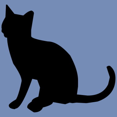 Motiv Sitzende Katze