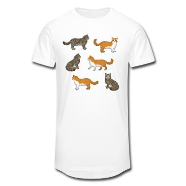 Katzen T-Shirt - Norwegische Waldkatze