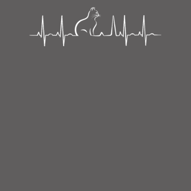 Motiv Heartbeat Katze Herzschlag Katzen Geschenk