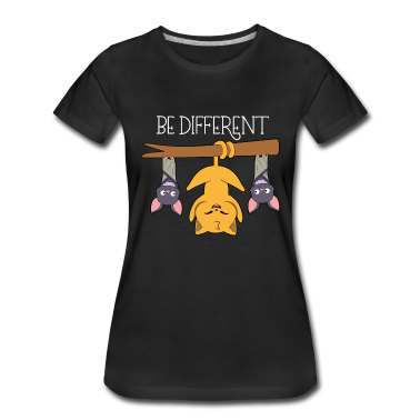 Katzen T-Shirt - Be Different Katze