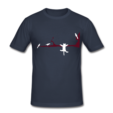 Katzen T-Shirt - catvogel