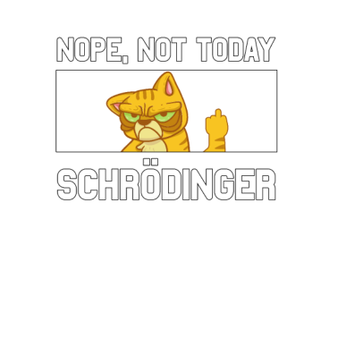 Motiv Erwin Schrödingers Katze Experiment Freche Katze