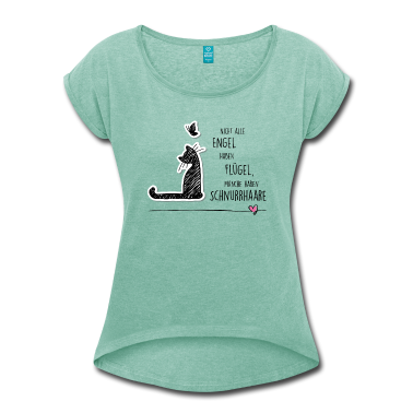 Katzen T-Shirt - CAT ANGEL