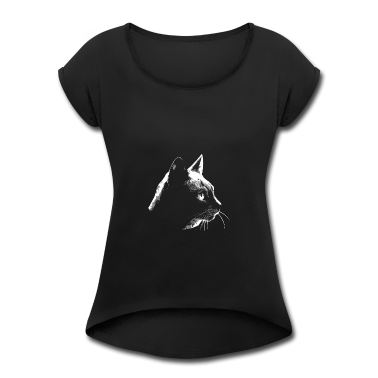 Katzen T-Shirt - Katzen Silhouette
