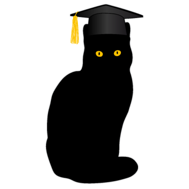 Motiv Bachelor Master Studium Abschluss Lustige Katze