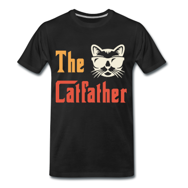 Katzen T-Shirt - The Catfather