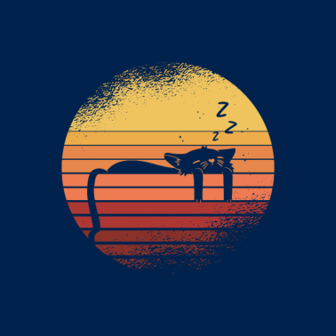 Motiv Schwarze Katze