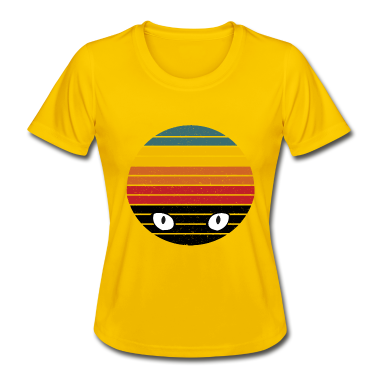 Katzen T-Shirt - KATZE VINTAGE RETRO