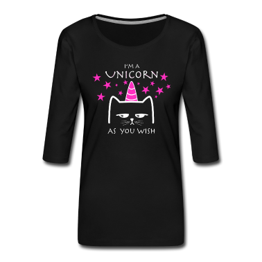 Katzen T-Shirt - Katze Einhorn