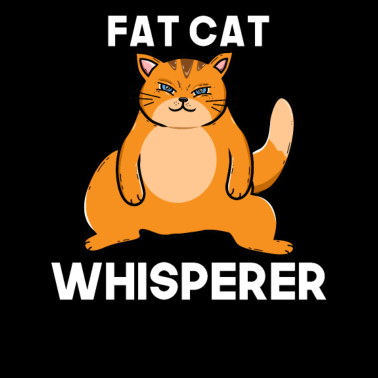 Motiv Dicke Katze Katzenliebhaber fette Katzen