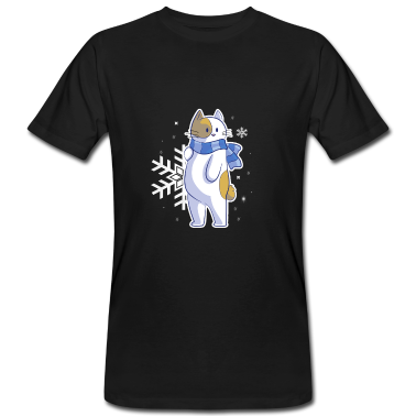 Katzen T-Shirt - Frierkatze