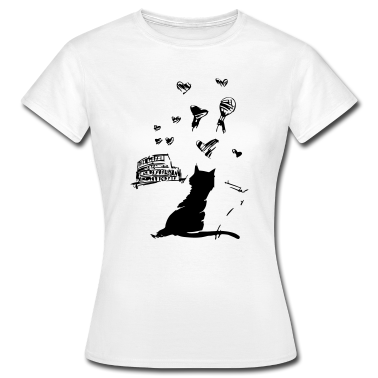 Katzen T-Shirt - Die Katze Ugo in Rom - die Ugo Katze in Rom