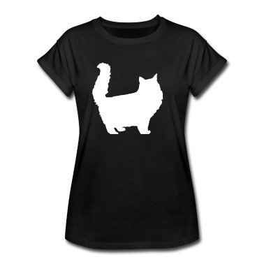Katzen T-Shirt - Meine weiße Katze