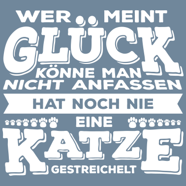 Motiv Glück Katze