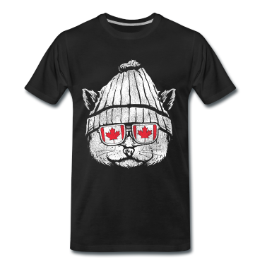 Katzen T-Shirt - Kanada Katze