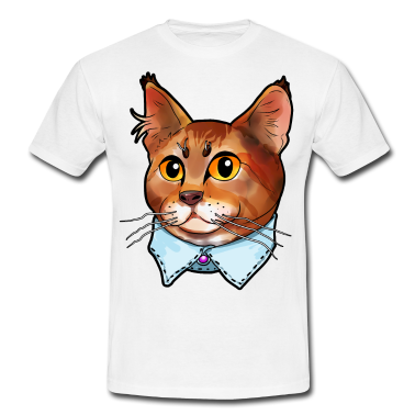 Katzen T-Shirt - Pixie-bob Pixiebob Katze Gesicht Kätzchen Katzen