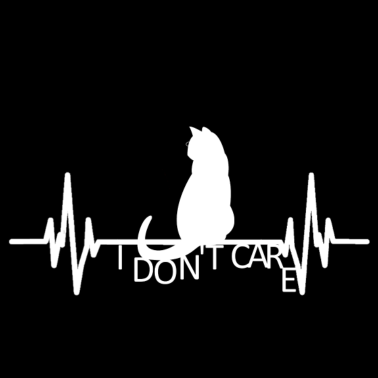 Motiv Katze Katzen Herzschlag Geschenkidee