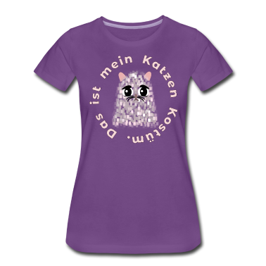 Katzen T-Shirt - Das ist mein Katzen Kostüm Rosenmontag