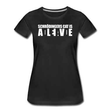 Katzen T-Shirt - Schrödingers Katze