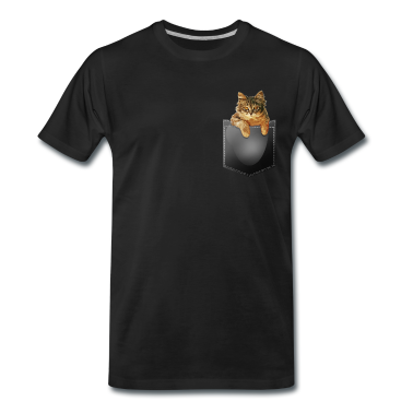 Katzen T-Shirt - kätzchen kitten Pocket