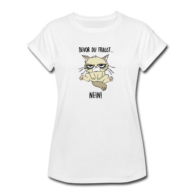 Katzen T-Shirt - Bevor du fragst... NEIN