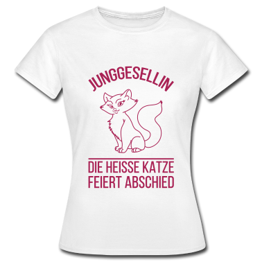 Katzen T-Shirt - Junggesellin