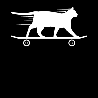 Motiv Skateboard Katzen