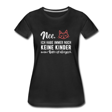 Katzen T-Shirt - Meine Katze ist allergisch