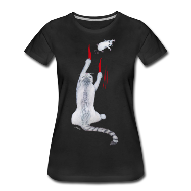 Katzen T-Shirt - Katz und Maus