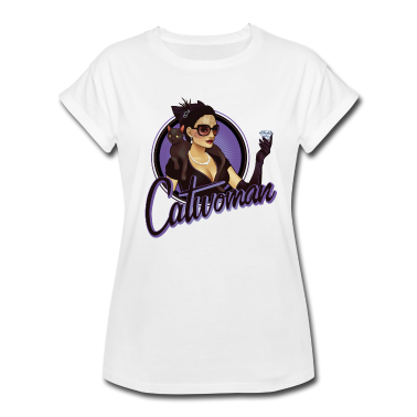 Katzen T-Shirt - Bombshells Catwoman Portrait