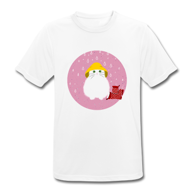Katzen T-Shirt - Regentage