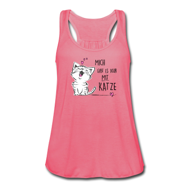 Katzen Tank Top - nur mit katze