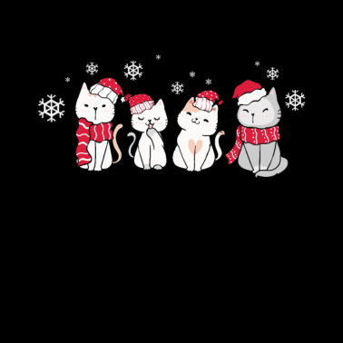 Motiv Katzenkatzen Weihnachtsgeschenk