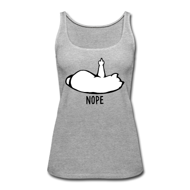 Katzen Tank Top - Nope