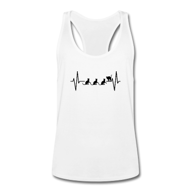 Katzen Tank Top - Mein Herz schlägt für Katzen! Geschenk