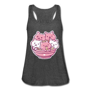 Katzen Tank Top - Katze Ramen