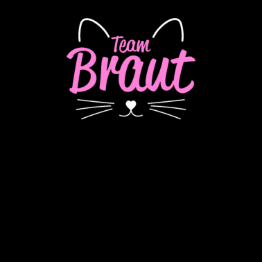 Motiv Katze Braut JGA Junggesellenabschied