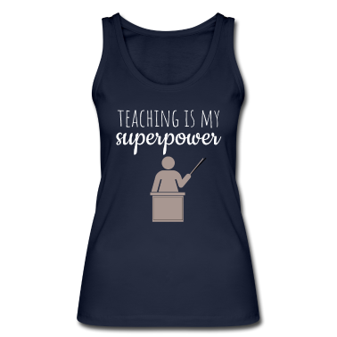 Katzen Tank Top - Teaching is my superpower
