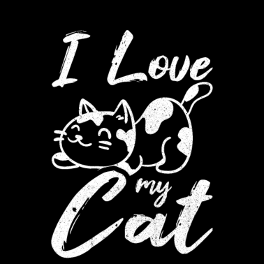 Motiv Ich liebe meine Katze