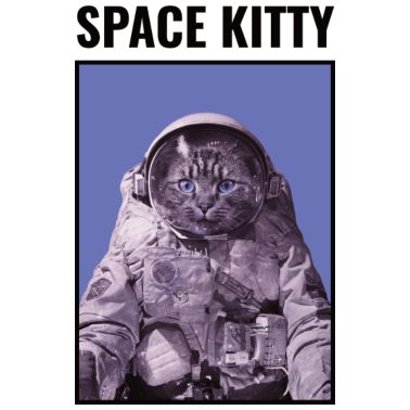 Motiv Space Kitty - Weltraum Katze
