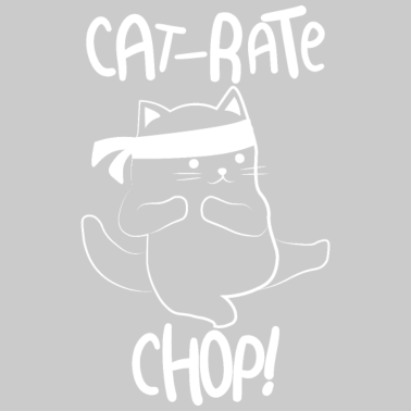 Motiv Karatekatze: Cat-Rate 