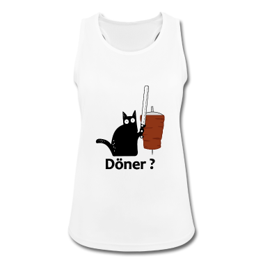 Katzen Tank Top - Crazy Cat Katze Döner?