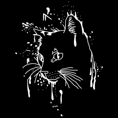 Motiv Katze Drip Haustiere
