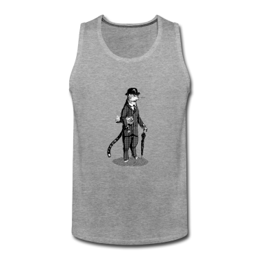 Katzen Tank Top - Business Cat