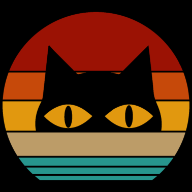 Motiv retro katze