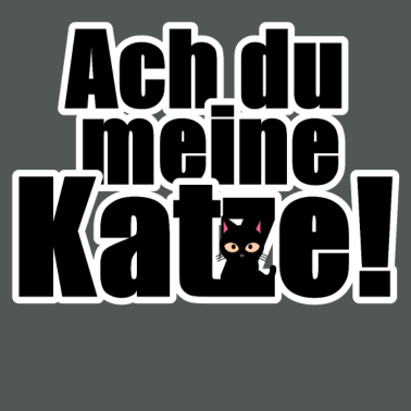 Motiv Katze Tier Haustier Spruch