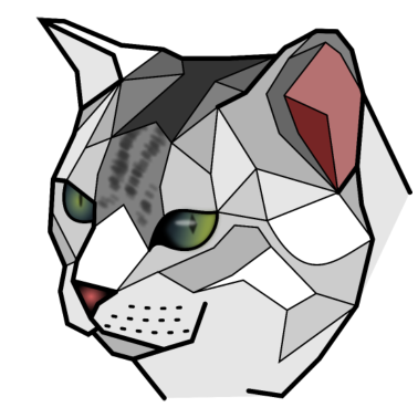 Motiv Geometrische Katze