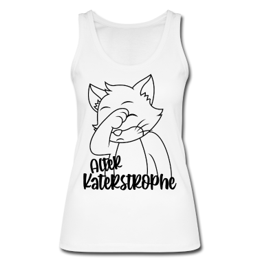Katzen Tank Top - Alter Katastrophe Katerstrophe Kater Facepalm
